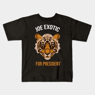 Joe Exotic For President Kids T-Shirt